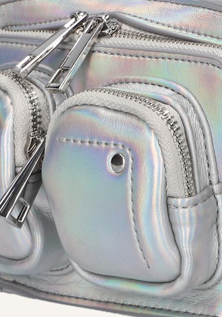 Zilveren NÚNOO Schoudertas HELENA RECYCLED COOL Zilveren NÚNOO Schoudertas HELENA RECYCLED COOL - large