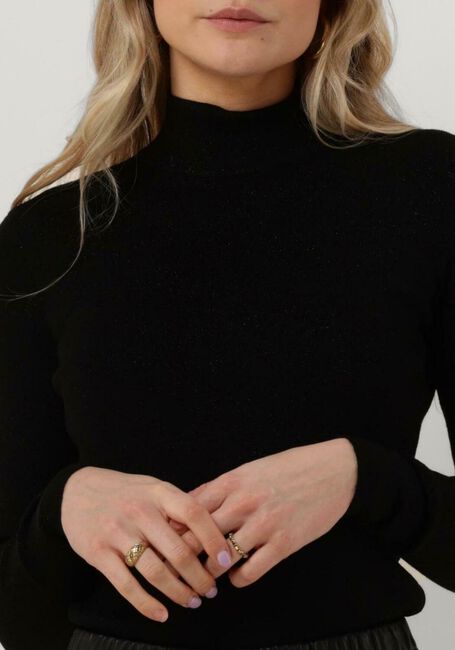 EST'SEVEN EST'TURTLE NECK LUREX NIKOLE Hauts & T-shirts en noir - large