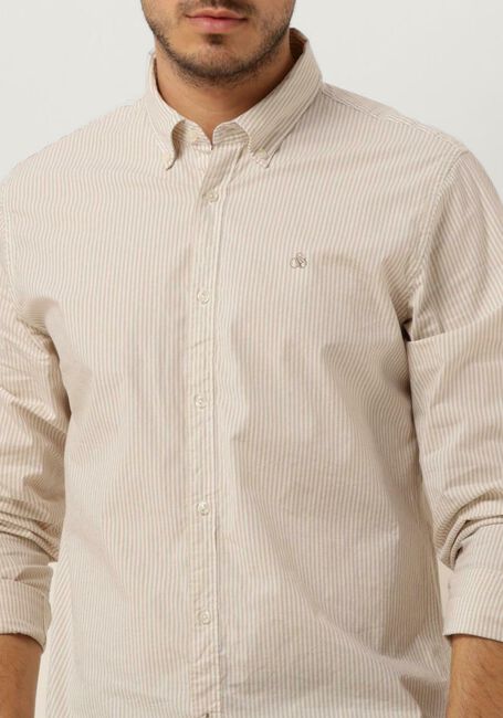 Gebroken wit SCOTCH & SODA Casual overhemd ESSENTIAL STRIPE POPLIN SHIRT - large