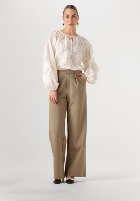 Gebroken wit NUKUS  YONI TOP EMBROIDERY - large