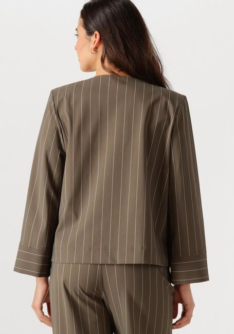 STUDIO ANNELOES Haut Cilou stripe top Olive - large