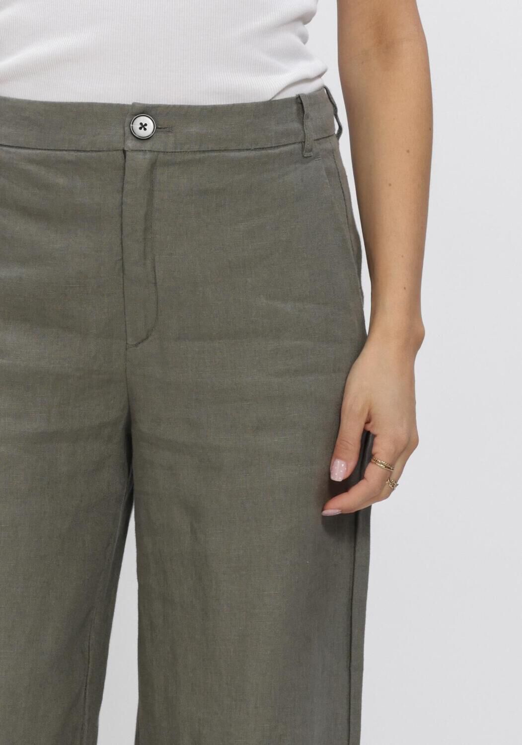 INWEAR Pantalon SOLINAIW PANTS en vert - large