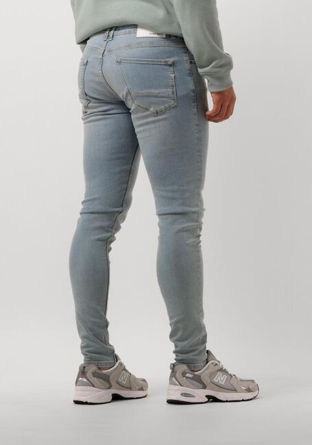 PURE PATH Slim fit jeans W1208 THE DYLAN en bleu - large