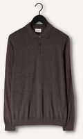 PROFUOMO Polo POLO LONGSLEEVE en taupe PROFUOMO Polo POLO LONGSLEEVE en taupe - medium