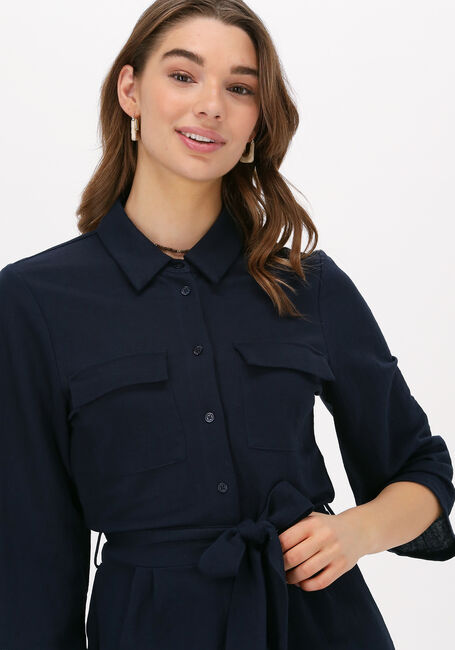 OBJECT Combinaison JOLINA S/S JUMPSUIT Bleu foncé - large