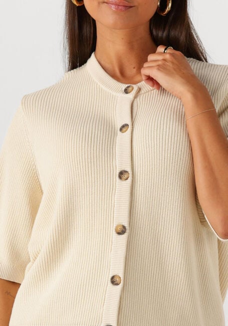 Ecru MSCH COPENHAGEN Vest MSCHTHAMIRA 2 4 CARDIGAN - large