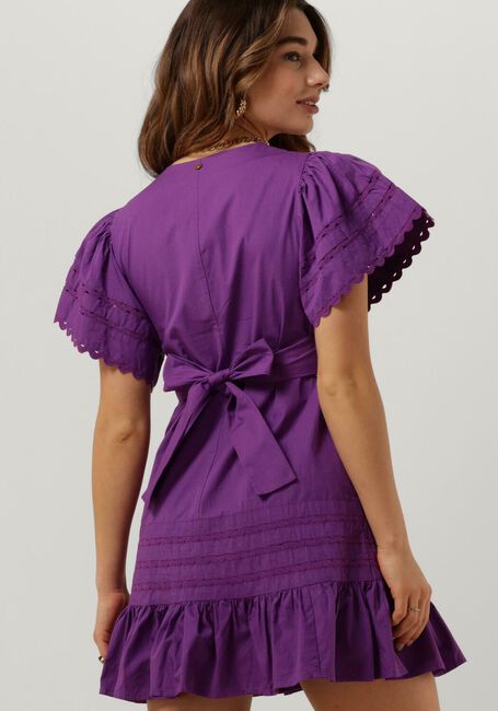 ANTIK BATIK Mini robe RODA MINI DRESS en violet - large