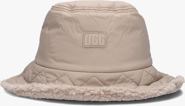 Bruine UGG Hoed REVERSIBLE AW BUCKET HAT - large