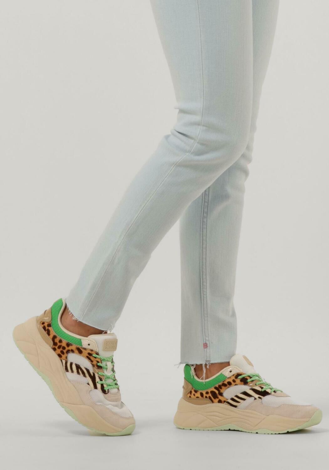 SCOTCH & SODA Baskets basses CELEST en blanc - large