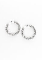 NOTRE-V Boucles d'oreilles OMFW22-001 Argenté - medium