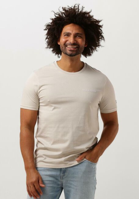 LYLE & SCOTT T-shirt EMBROIDERED T-SHIRT en beige - large
