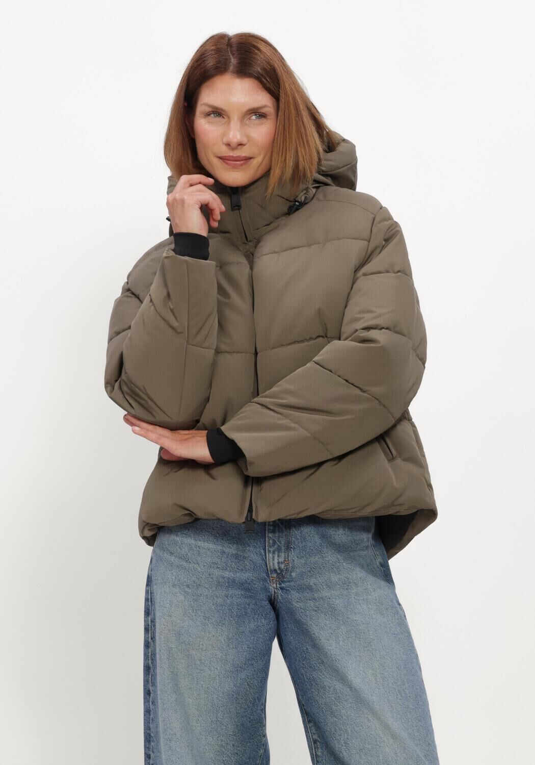 WITHBLACK Veste matelass&eacute; WBLGLORIAN PUFFER JACKET Kaki - large