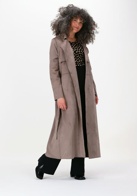 Zwarte JANSEN AMSTERDAM Top TOP PLEAT NECK - large