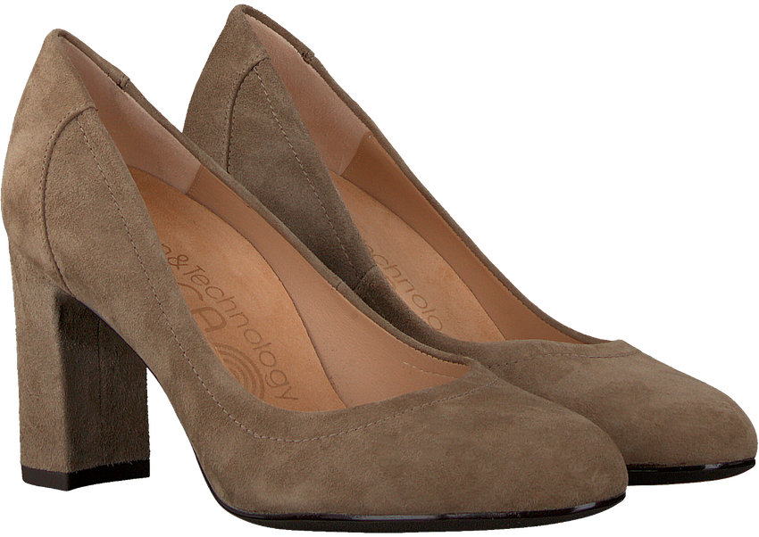 Taupe UNISA Pumps USANA | Omoda