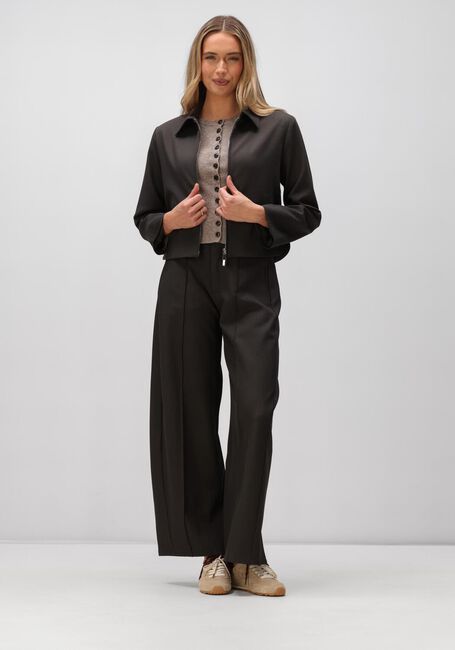 NEO NOIR Pantalon large TILIAN STRUCTURE PANTS en marron - large