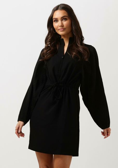 Zwarte ANOTHER LABEL Mini jurk LILIBET DRESS L/S - large
