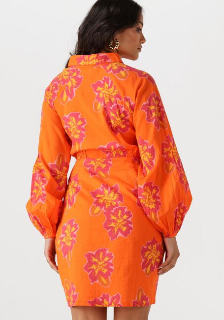 NOTRE-V Mini robe NV-FLEURETTE en orange - large