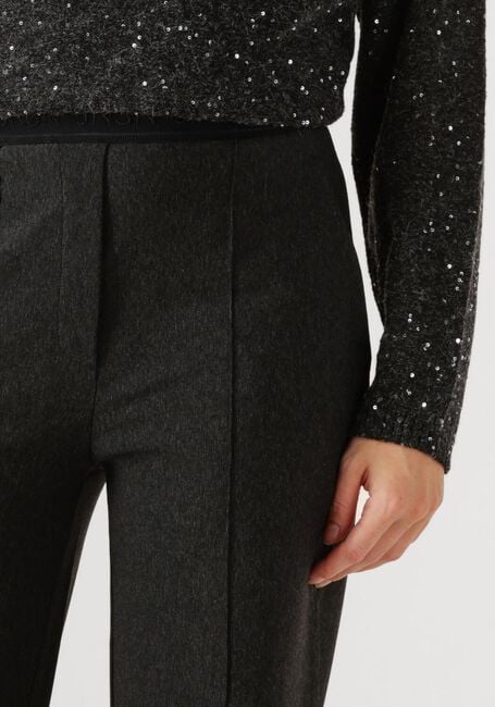 JANSEN AMSTERDAM Pantalon large ELLEN BROEK HVM 411 WIDE LEG ELASTIQUE LOGO WAISTBAND Gris foncé - large