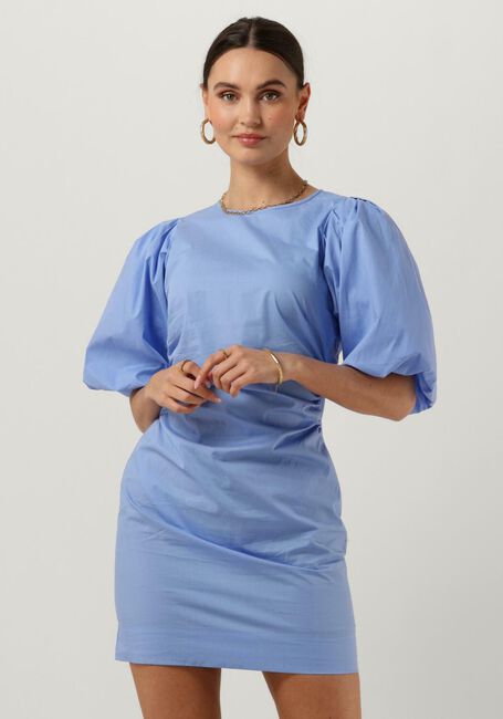 SECOND FEMALE Mini robe MATISOL MINI DRESS en bleu - large