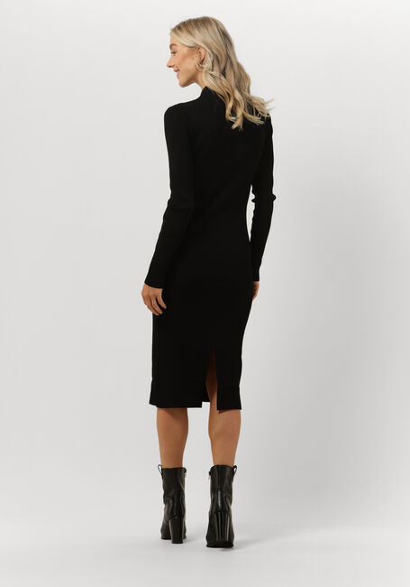 BRUUNS BAZAAR Robe midi CELOSIA JOHANNA KNIT DRESS en noir - large