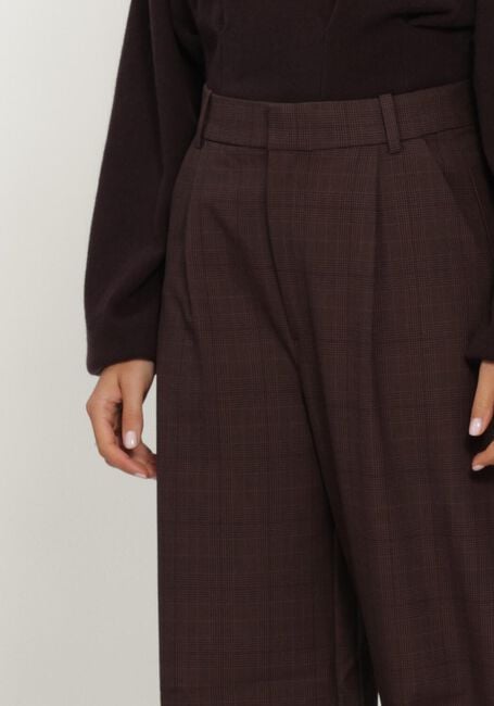 GESTUZ GZLAVANA HW PANTS Pantalons en marron - large