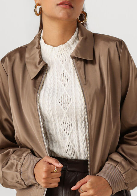 NUKUS Jack LUNA BOMBER en taupe - large