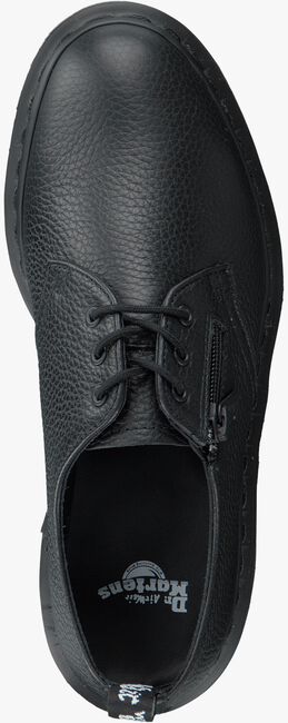 DR MARTENS Chaussures à lacets 1461 W/ZIP en noir - large