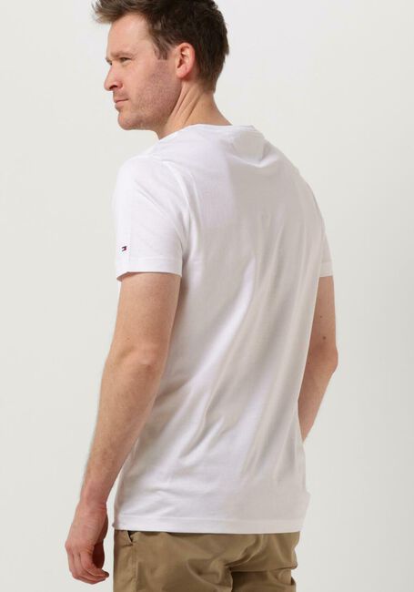 TOMMY HILFIGER T-shirt HILFIGER NEW YORK TEE en blanc - large