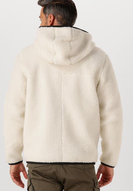 TOMMY JEANS Gilet TJM REG BADGE TEDDY en beige - large