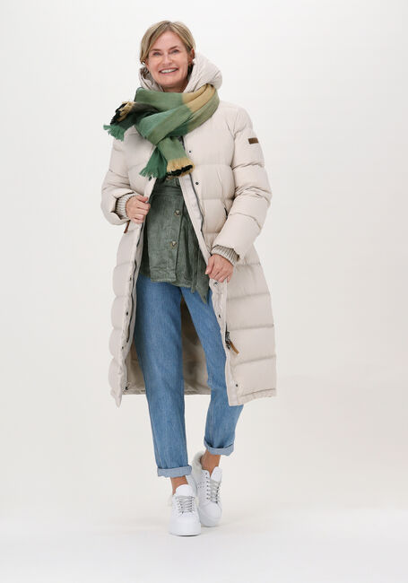 Groene ALPACA LOCA Sjaal SCARF BLOCKED - large