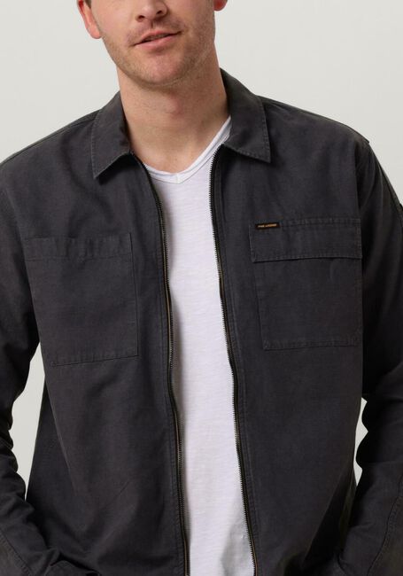 PME LEGEND Surchemise LONG SLEEVE SHIRT TENCEL LINEN BLEND en gris - large