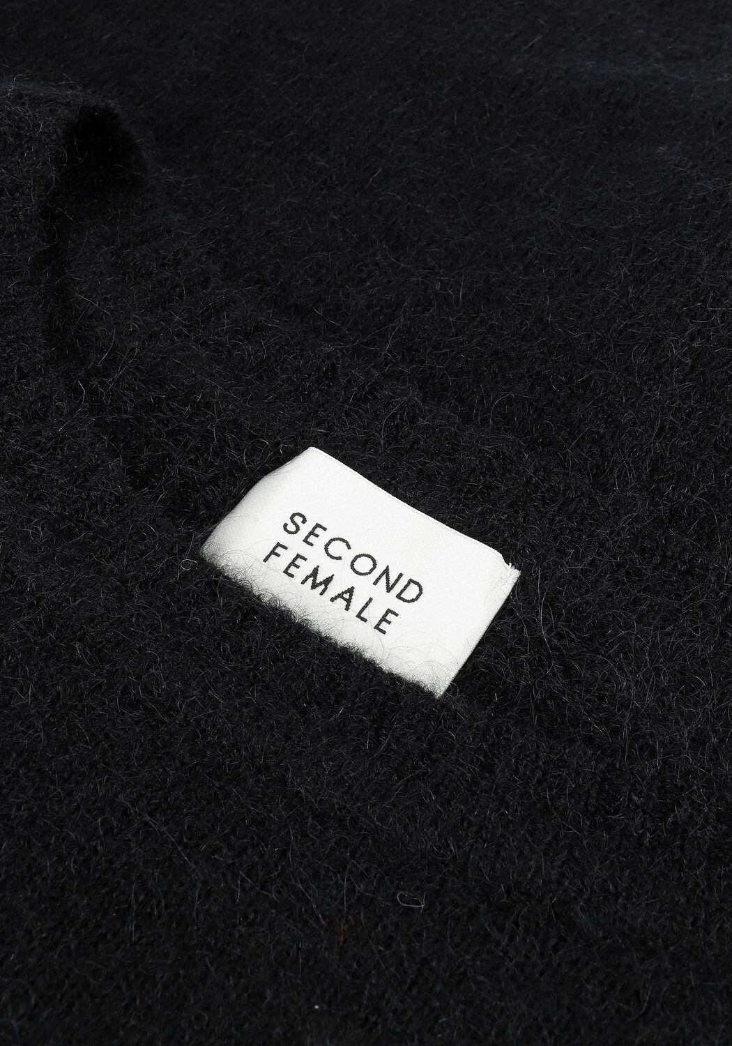 Zwarte SECOND FEMALE Trui BROOKY KNIT - large