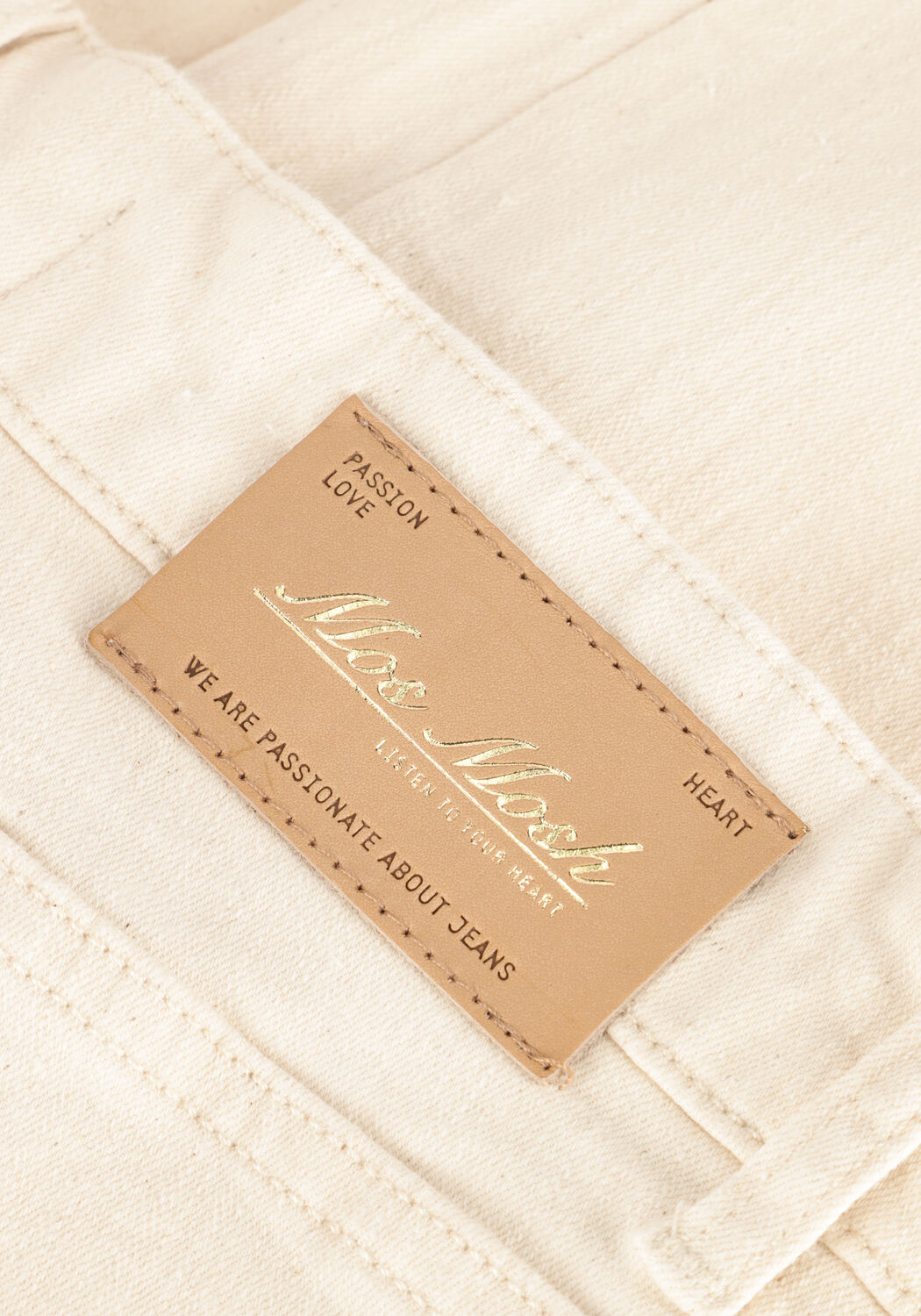 MOS MOSH Flared jeans ASHLEY NATURAL JEANS &Eacute;cru - large