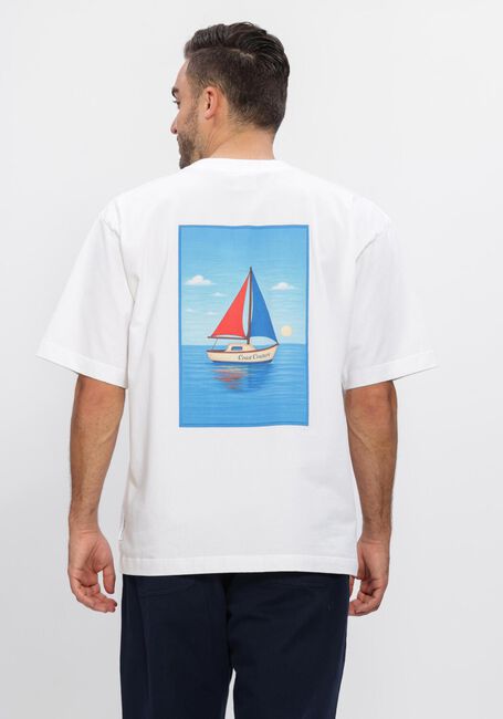 POCKIES T-shirt SAILING TEE en blanc - large