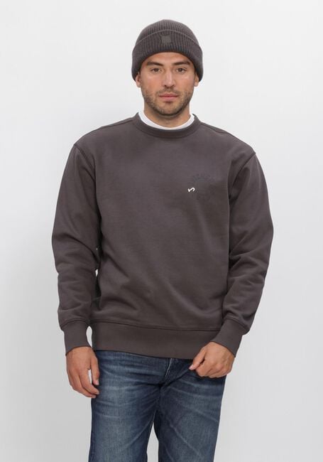 Donkergrijze BUTCHER OF BLUE Trui CIRCLE CREW - large