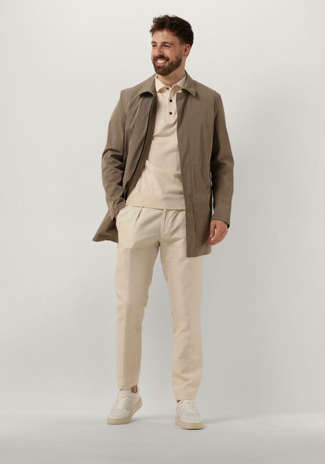 Taupe PROFUOMO Regenjas OUTERW MGNT CLSR LONG - large