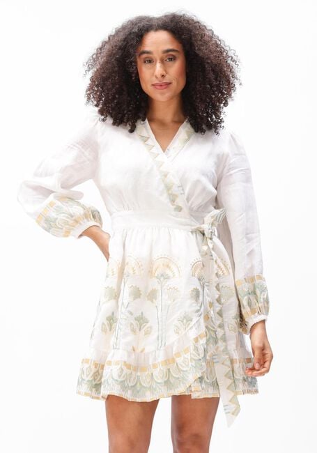 Witte GREEK ARCHAIC KORI Jurken S6K-4073174 - large