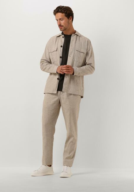 PROFUOMO Pantalon TROUSERS 843 SPORTCORD en beige - large