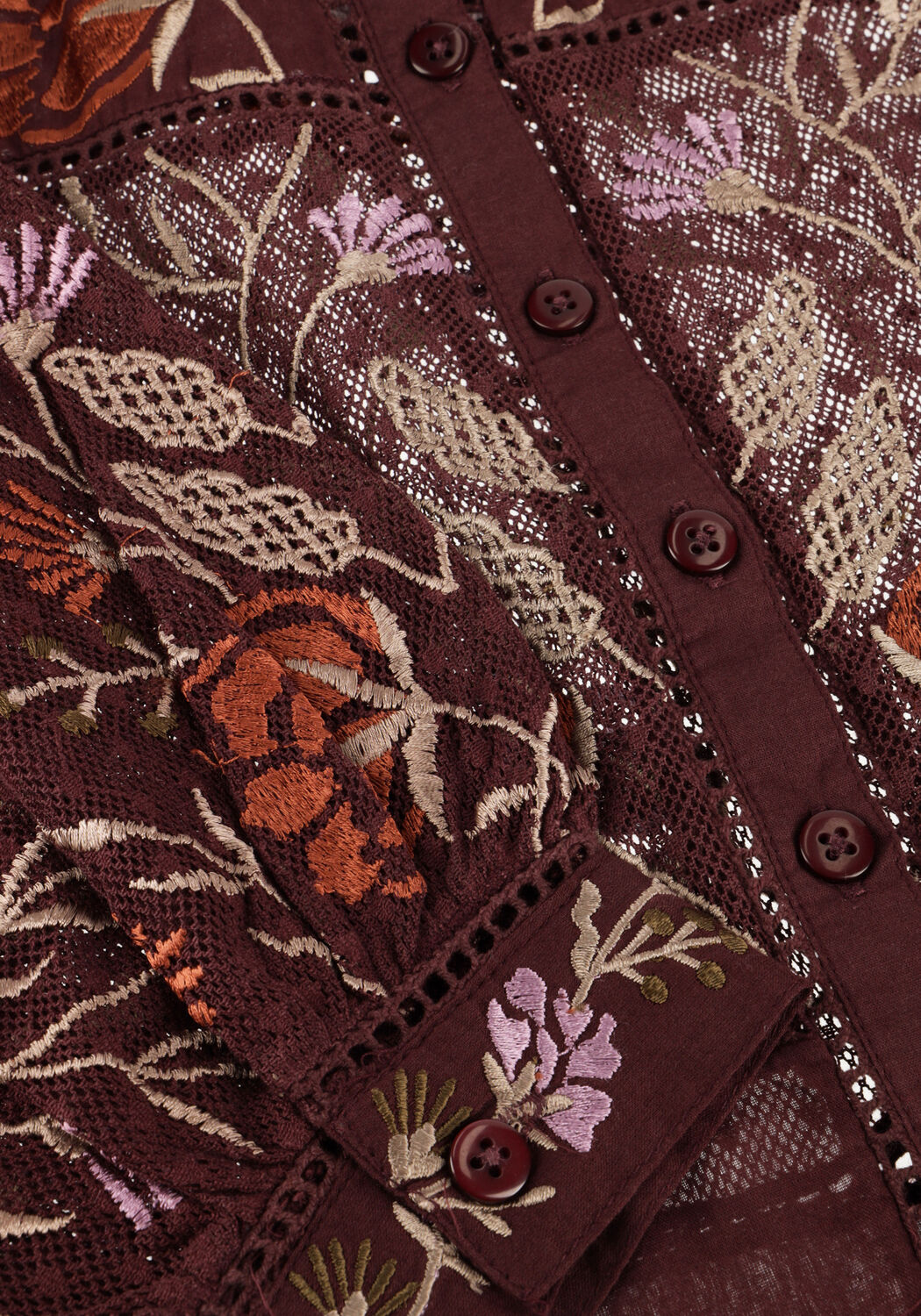 Bordeaux ANTIK BATIK  ARIMA BLOUSE - large