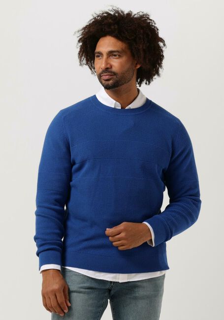 BOSS Pull LOFORTE en bleu - large
