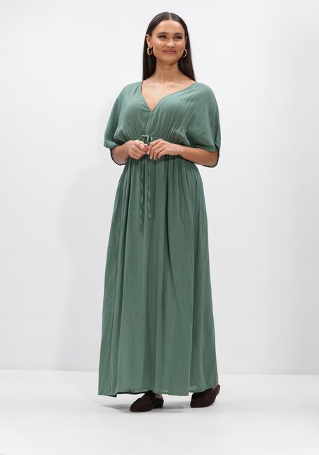 Groene BY-BAR Maxi jurk LONG DRESS - large