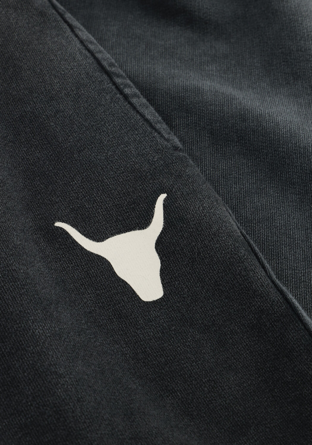 ALIX MINI Pantalon de jogging KNITTED BULL LOGO PANTS Anthracite - large