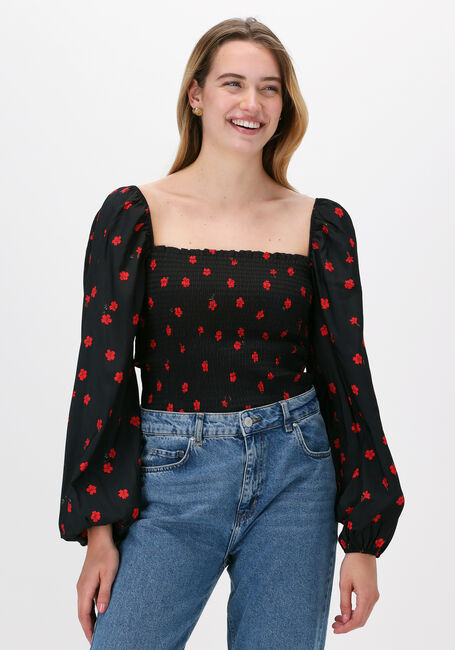 ENVII Haut ENKULA LS TOP AOP 6859 en noir - large