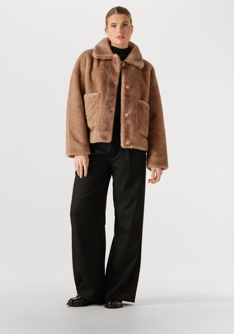 Bruine STUDIO AR Faux fur jas FAJE - large