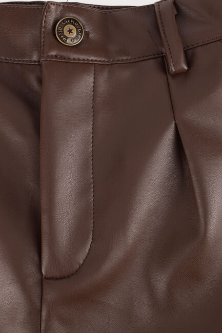 Bruine LIKE FLO Pantalon FEYZA FLO FAUX LEATHER PANTS - large