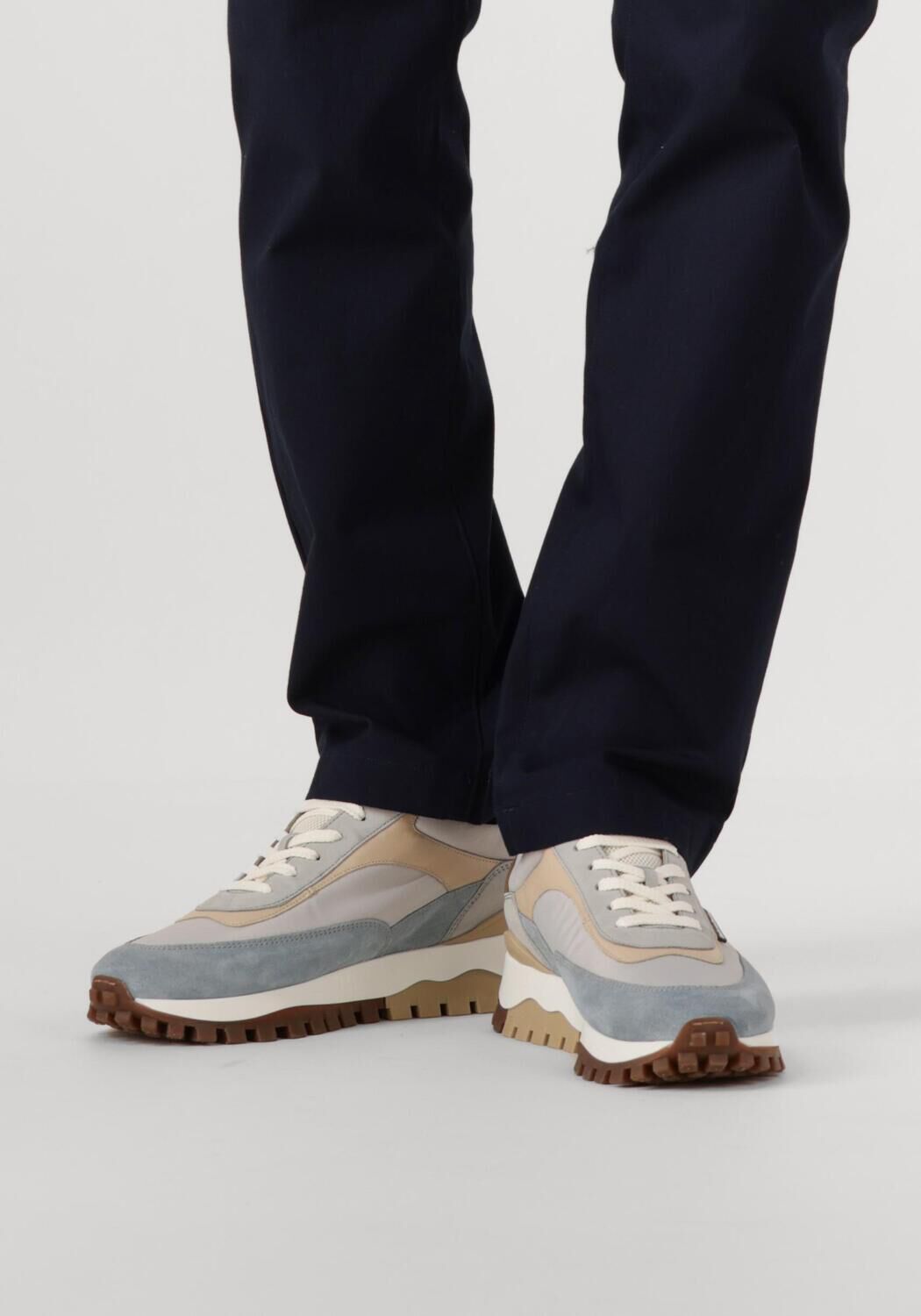 Blauwe FLORIS VAN BOMMEL Sneakers SFM-10157  DE GROMMER - large