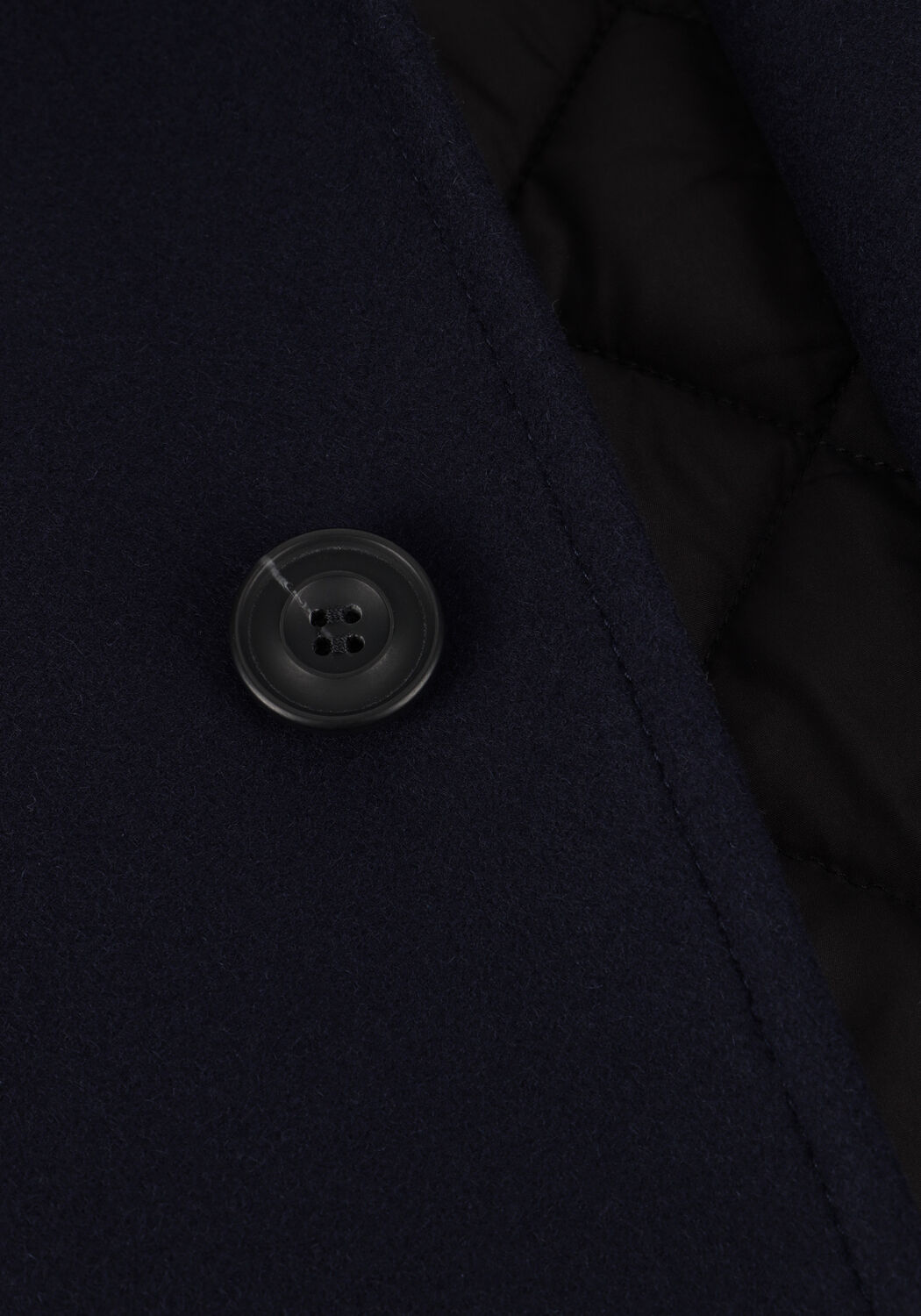 Donkerblauwe HUGO Mantel MILOGAN2441 - large