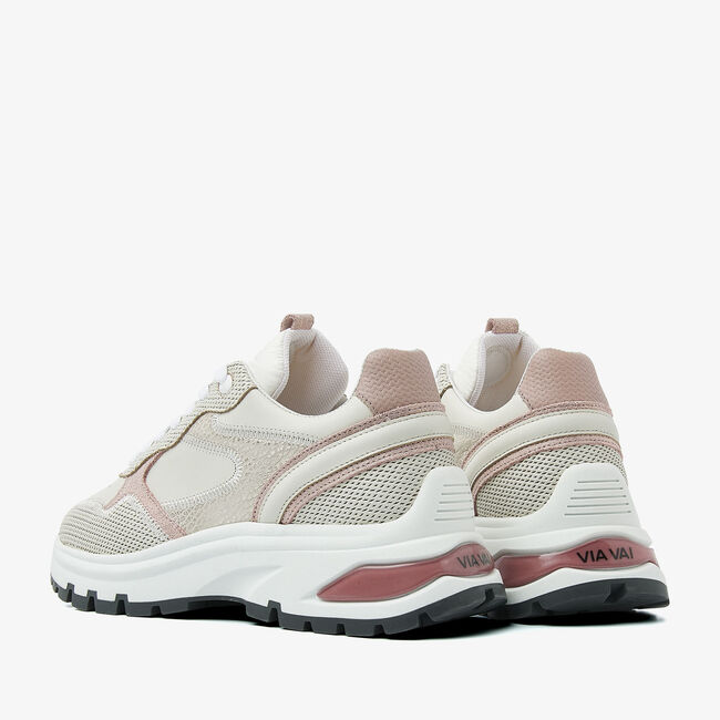 VIA VAI Baskets basses LIZ DULCE en rose - large