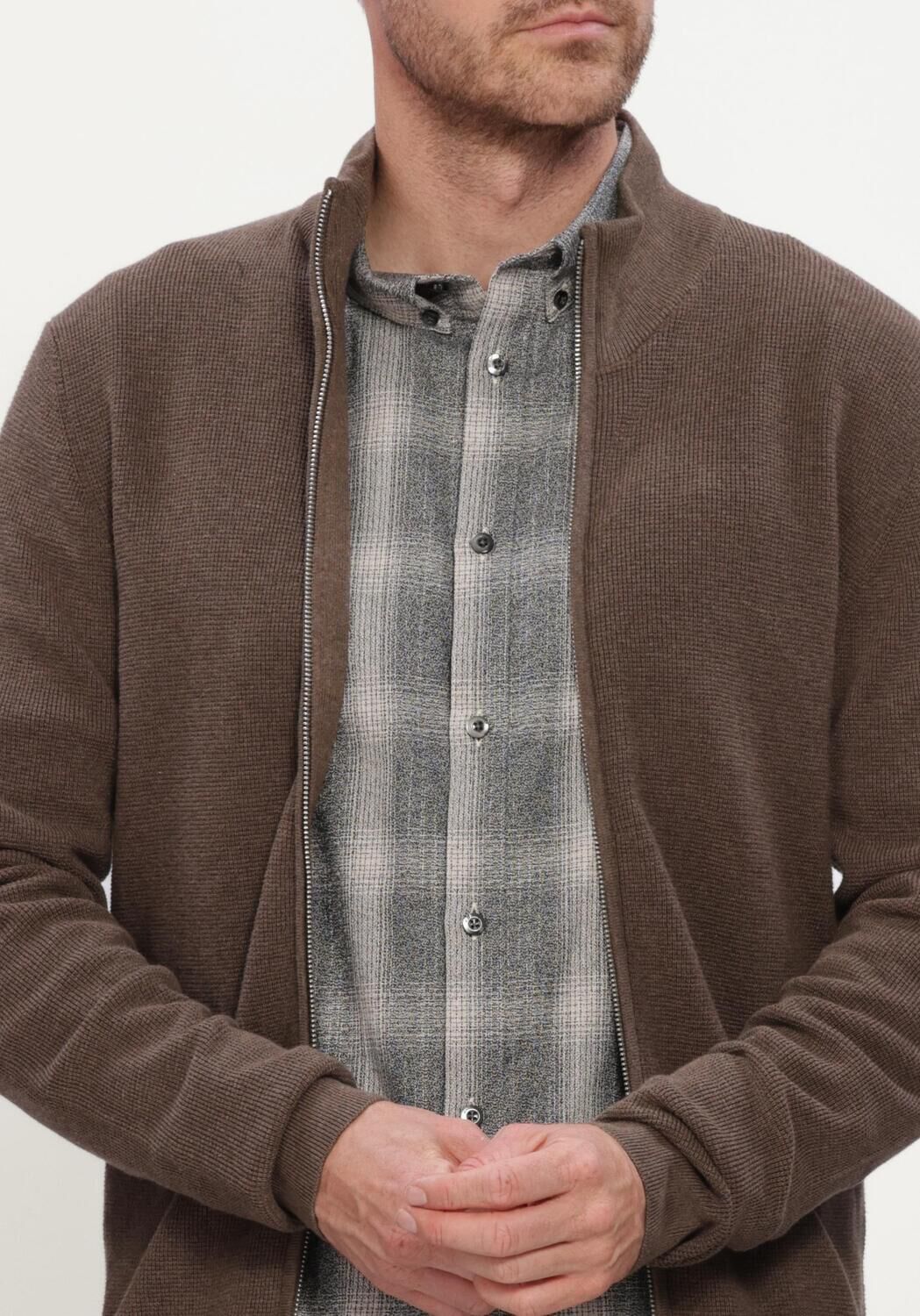 Bruine MATINIQUE Vest MALAGOON CARDIGAN - large