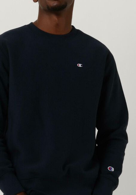 Donkerblauwe CHAMPION Sweater CREWNECK SWEATSHIRT - large